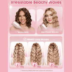 SHEGLAM Cupid's Charm Beach Babe Hair Waver - UK Plug ( * Global Item )