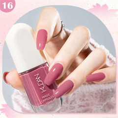 SHEIN - KUDAN Star River Dream Peelable Nail Polish ( Pink Style )