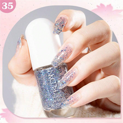 SHEIN - KUDAN Star River Dream Peelable Nail Polish ( Glitter Style )