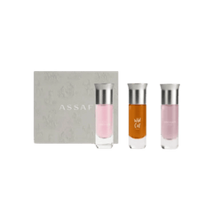 ASSAF Perfume Set 3 x 25ml Miss Arrogate - Arrogate Pink - Wild Colt Bakhur Perfume Set - XOXO cosmetics