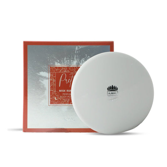 Ajmal Pretty Misk Rumman Perfumed Body Powder - 75gm Body Powder - XOXO cosmetics