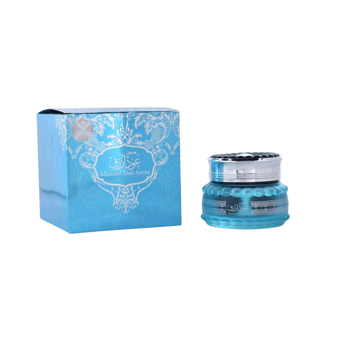 Almas Perfume Mamoul Blue Oud - 60g Bakhoor - XOXO cosmetics
