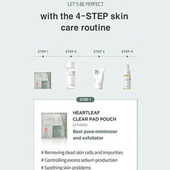 Anua Heartleaf Soothing Trial Kit Skin Care Set - XOXO cosmetics