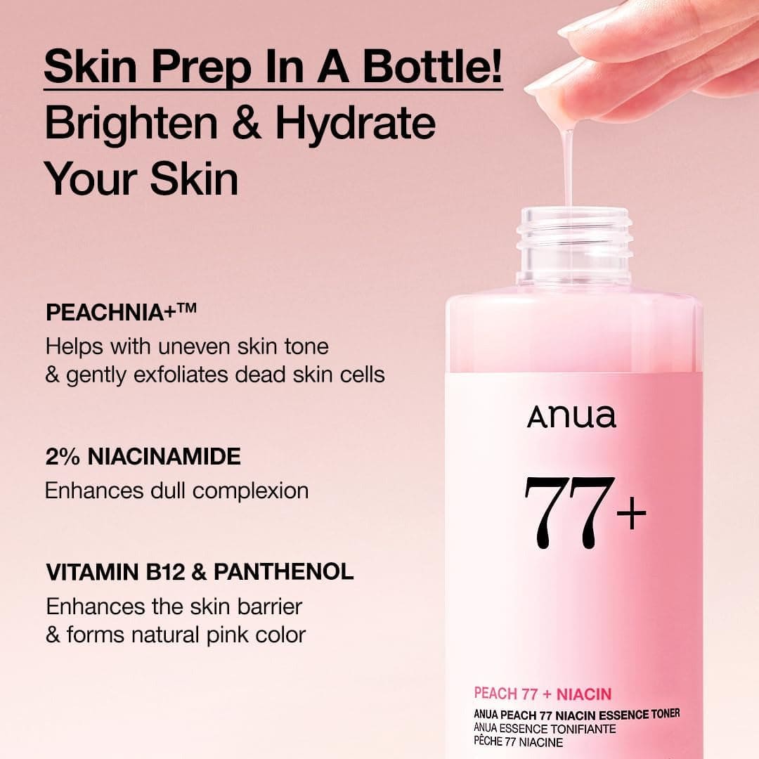 Anua Peach 77 Niacin Essence Toner - 250ml Toner - XOXO cosmetics