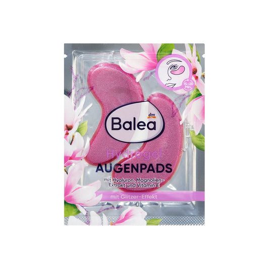 Balea Hydrogel Glitter Eye Pads - 1 Pair Eye Care - XOXO cosmetics