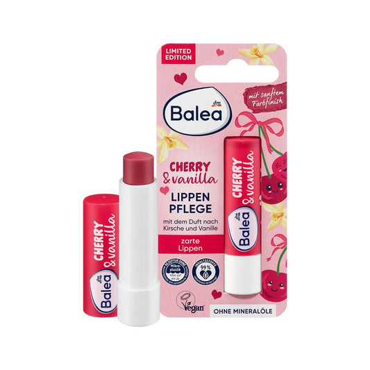 Balea Lip Balm - Cherry & Vanilla Lip Balm - XOXO cosmetics