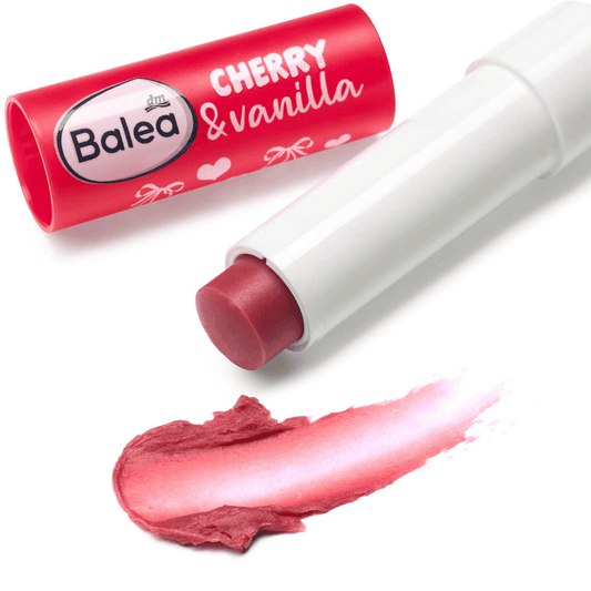 Balea Lip Balm - Cherry & Vanilla Lip Balm - XOXO cosmetics