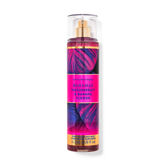 Bath & Body Works Bahamas Passionfruit & Banana Flower Fine Fragrance Mist - Gulf Edition Body Mist - XOXO cosmetics