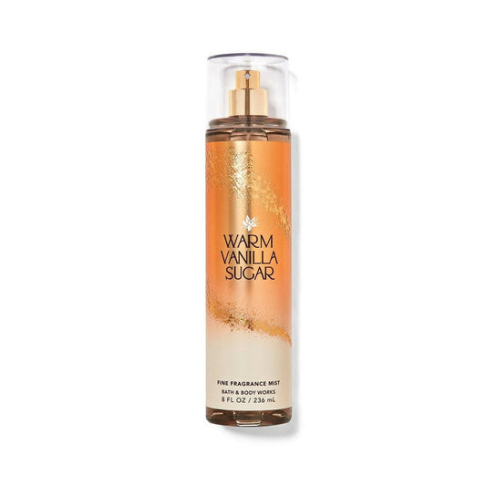 Bath & Body Works Warm Vanilla Sugar Fine Fragrance Mist Body Mist - XOXO cosmetics
