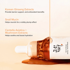 Beauty of Joseon Revive Serum Ginseng + Snail Mucin Face Serum - XOXO cosmetics