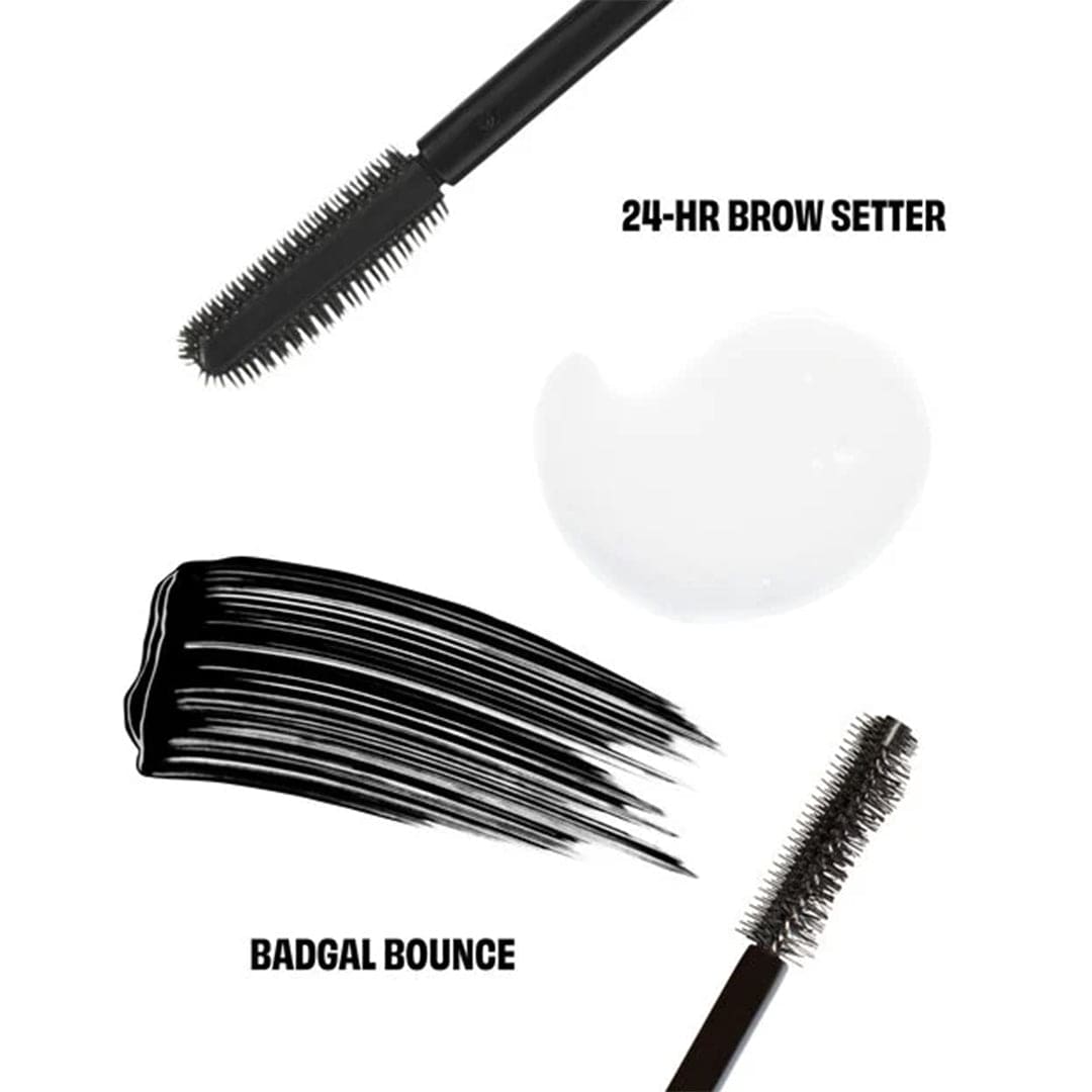 Benefit Game, Set, Bounce Mini Mascara & Brow Setter Duo Eye Set - XOXO cosmetics