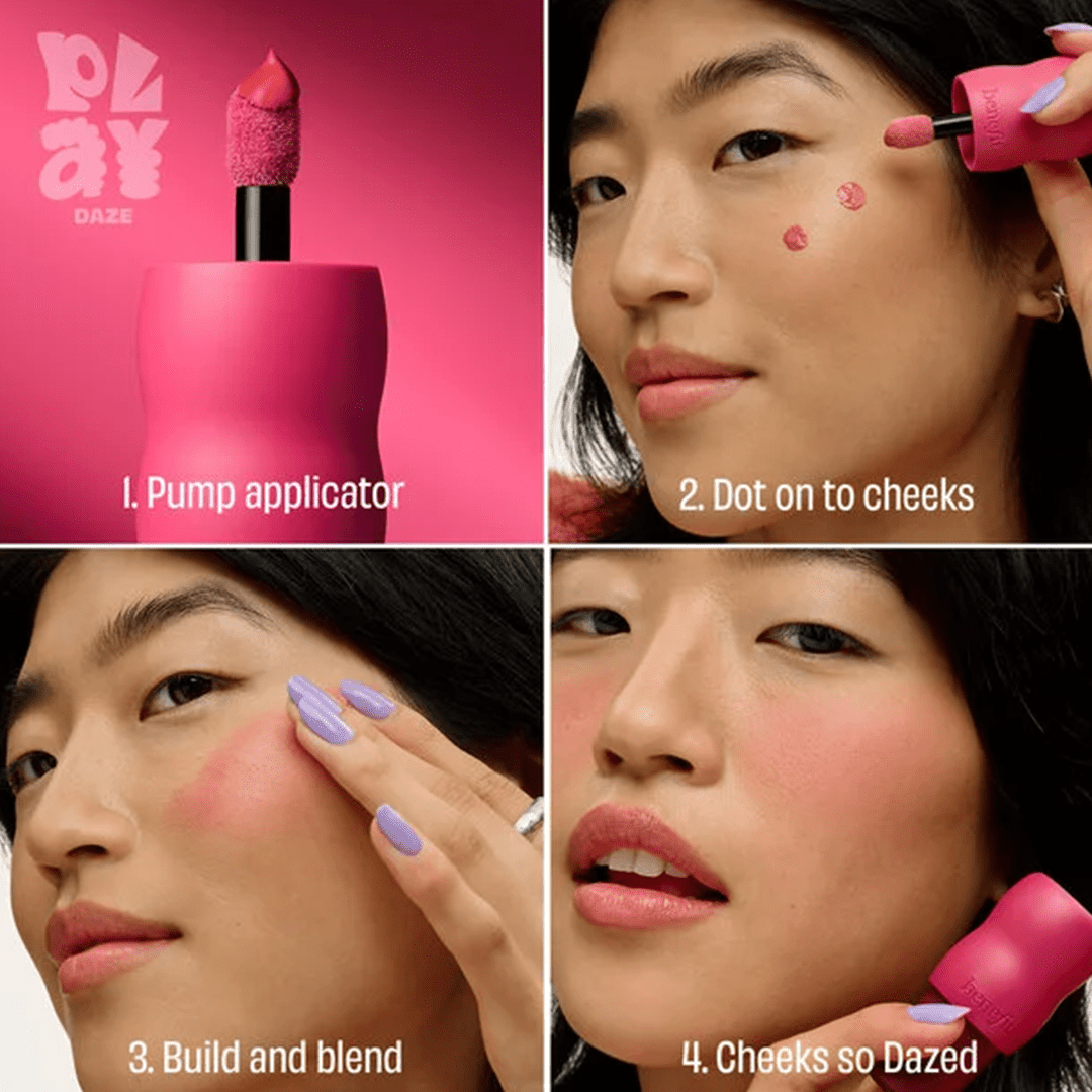 Benefit Play Daze Airy Liquid Blush Blush - XOXO cosmetics