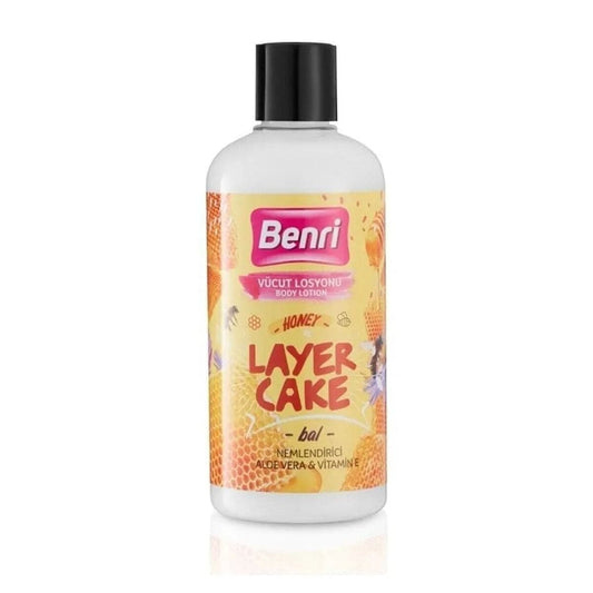 Benri Honey Layer Cake Body Lotion - 500ml Body Lotion - XOXO cosmetics