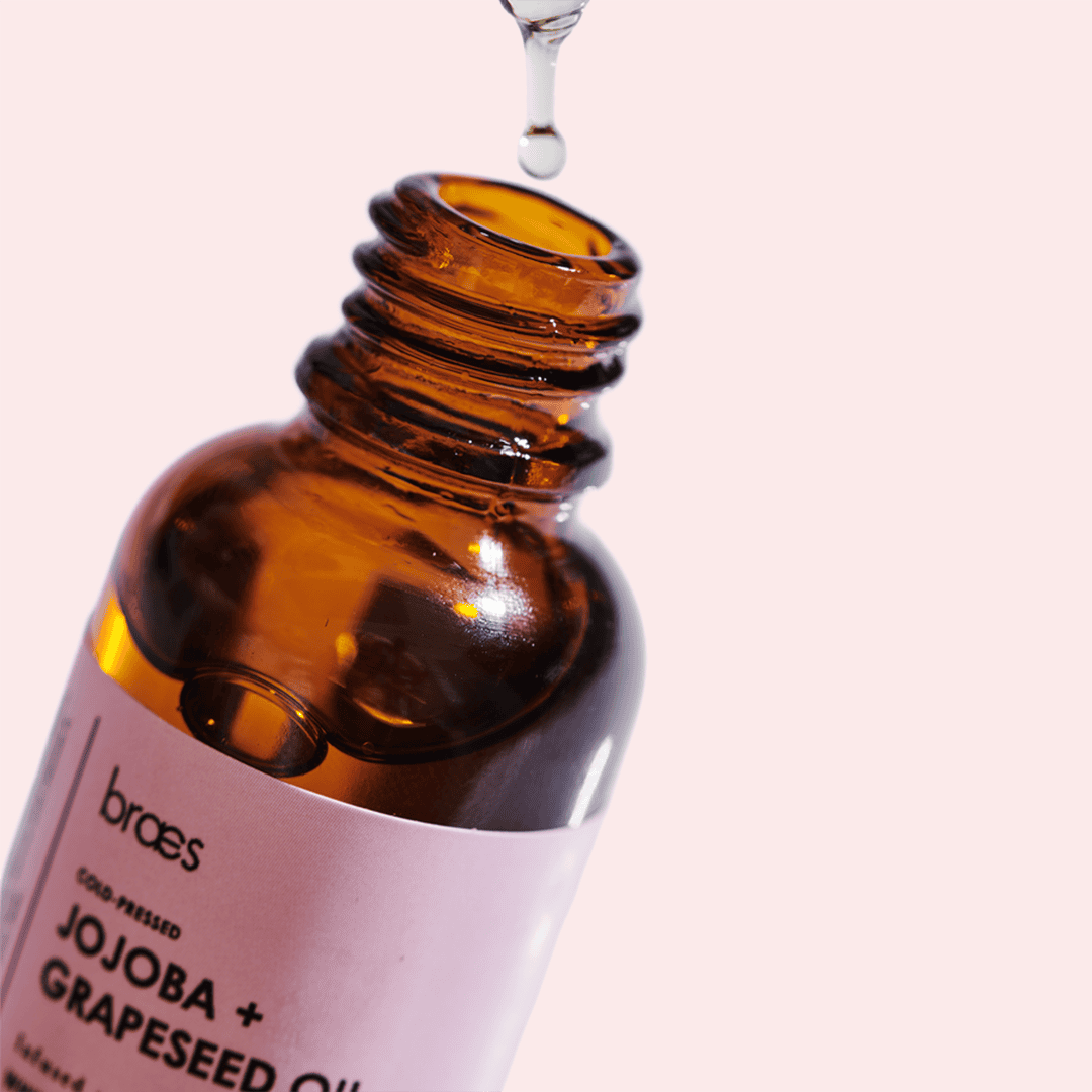 Braes Cold-Pressed Jojoba + Grapeseed Oil - 30ml Hair Oil - XOXO cosmetics