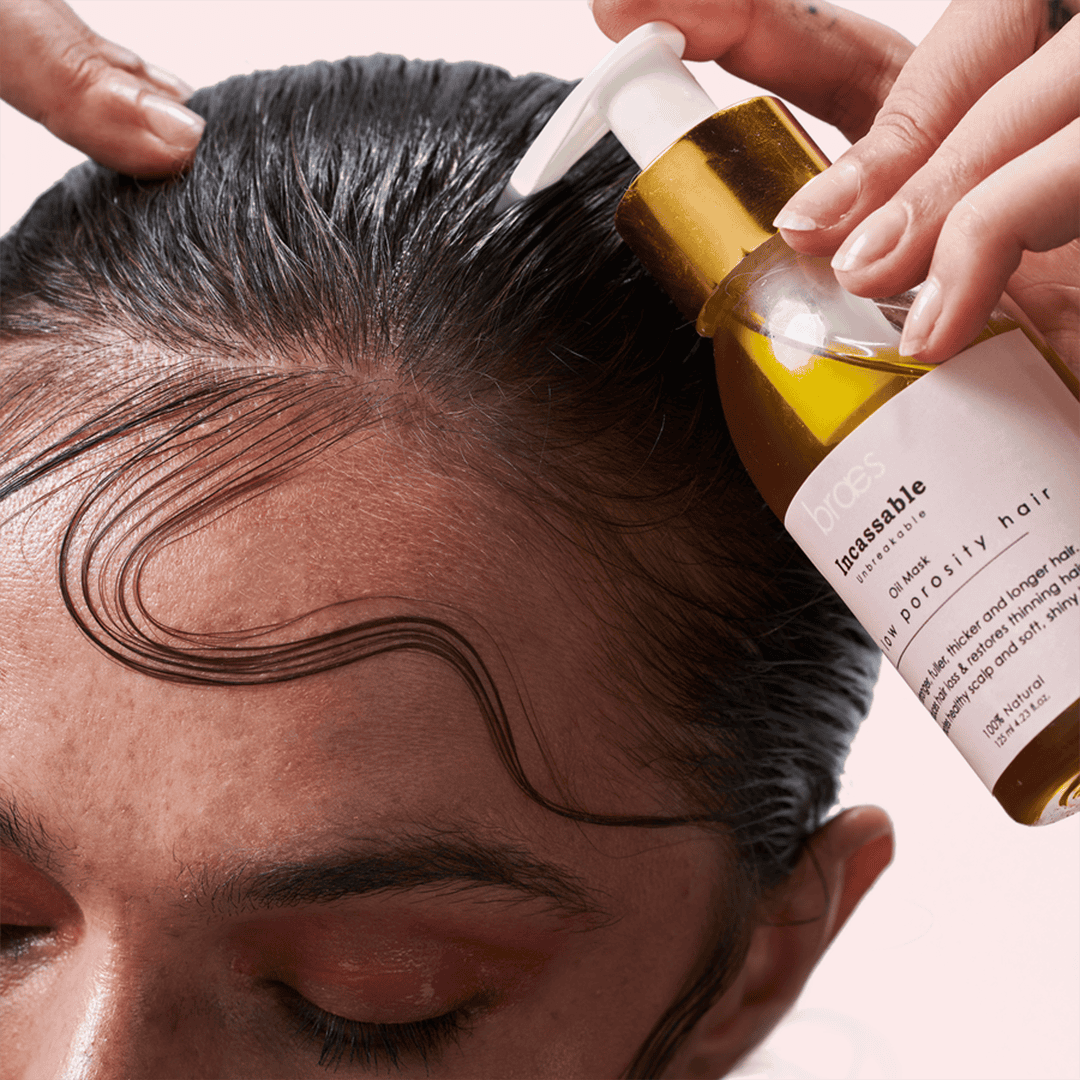 Braes Hair Growth Oil Mask - Low Porosity Hair - 125ml Hair Oil - XOXO cosmetics