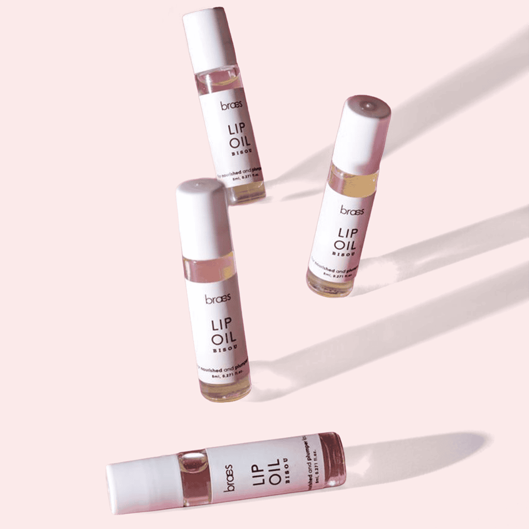 Braes Plumping Lip Oil Bisou Lip Oil - XOXO cosmetics