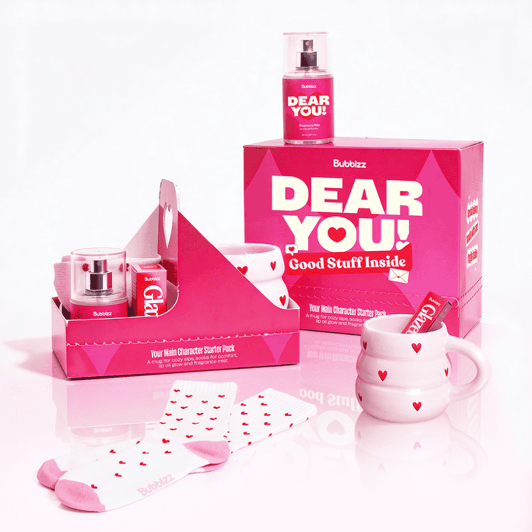 Bubblzz Dear You – Main Character Starter Pack Vanilla Kiss Gift Set - XOXO cosmetics