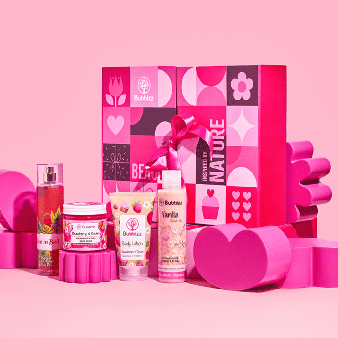 Bubblzz I Want It All Bath & Body Kit - 4Pcs Gift Set - XOXO cosmetics