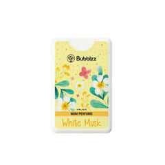 Bubblzz Mini Perfume White Musk - 18ml Tester Perfume - XOXO cosmetics