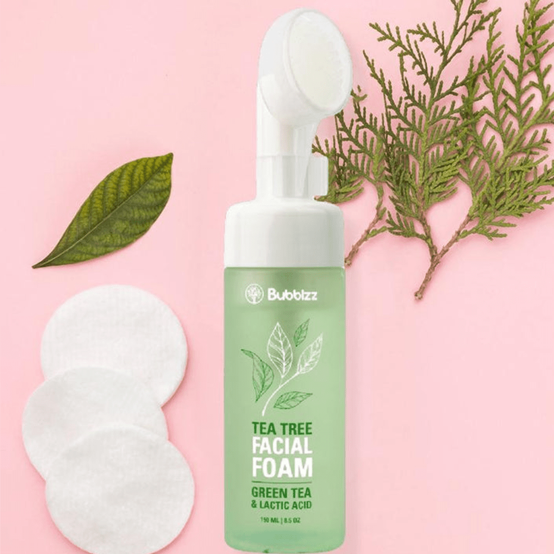 Bubblzz Tea Tree Facial Foam - 150ml Cleanser - XOXO cosmetics