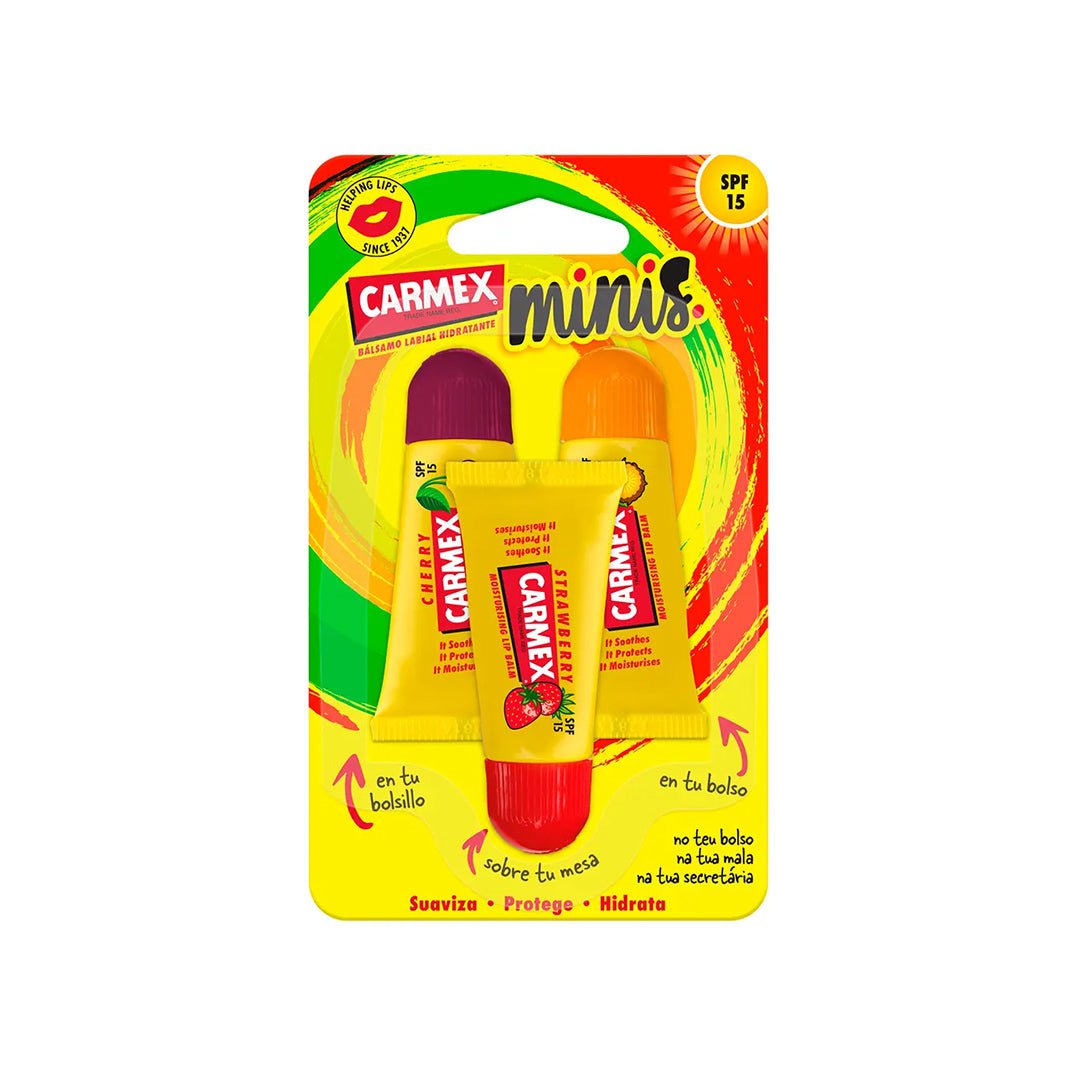 Carmex Minis Moisturising Lip Balm SPF 15 Lip Balm - XOXO cosmetics