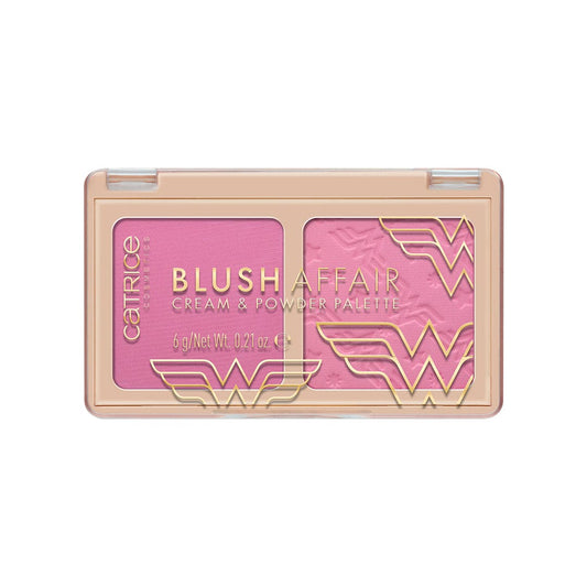 Catrice Wonder Woman Blush Affair Cream & Powder Palette Blush Palette - XOXO cosmetics