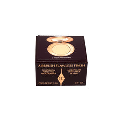 Charlotte Tilbury Airbrush Flawless Finish Complexion Perfecting Micro Powder - 2 Medium Powder - XOXO cosmetics