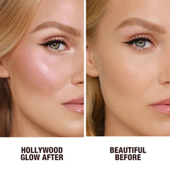 Charlotte Tilbury Hollywood Face Architect Highlighter - Pillow Talk Glow Highlighter - XOXO cosmetics