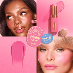Charlotte Tilbury Unreal Blush Healthy Glow Stick Blush - XOXO cosmetics