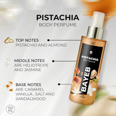 DEOC BAYEB Pistachia Body Perfume Body Mist - XOXO cosmetics