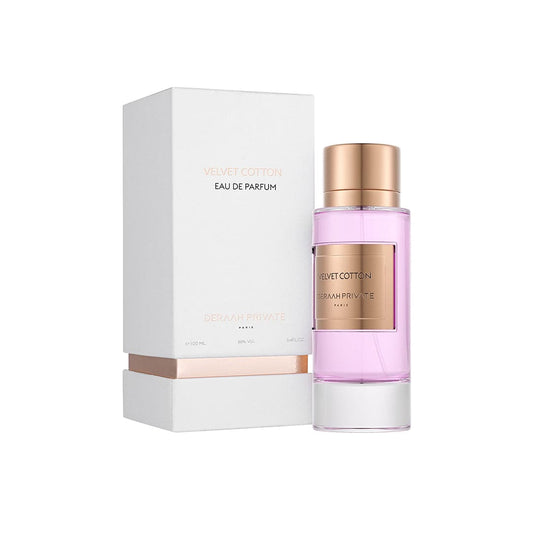 Deraah Private Velvet Cotton Eau DE Parfum 100ML Perfume - XOXO cosmetics