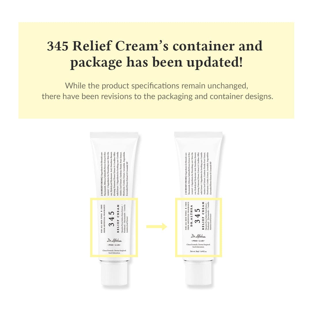 Dr.Althea 345 Relief Cream Moisturizer - XOXO cosmetics