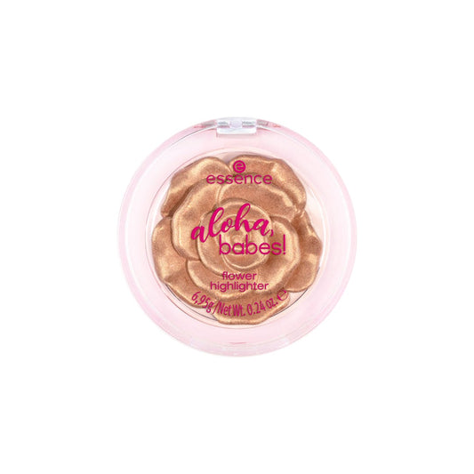 Essence Aloha, Babes! Flower Highlighter - 01 Paradise. Glow. Repeat. Highlighter - XOXO cosmetics
