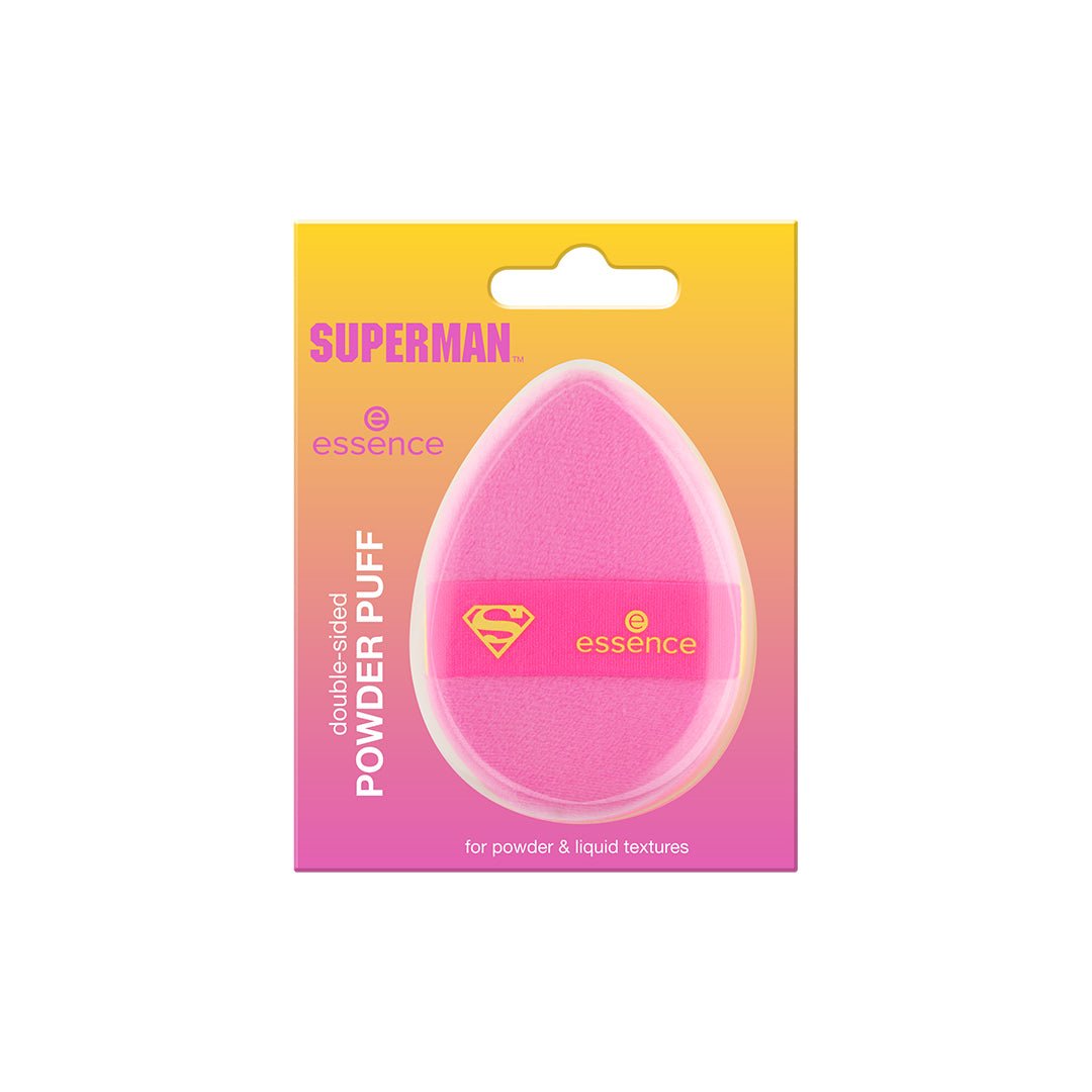 Essence Superman Double-Sided Powder Puff Makeup Tools - XOXO cosmetics