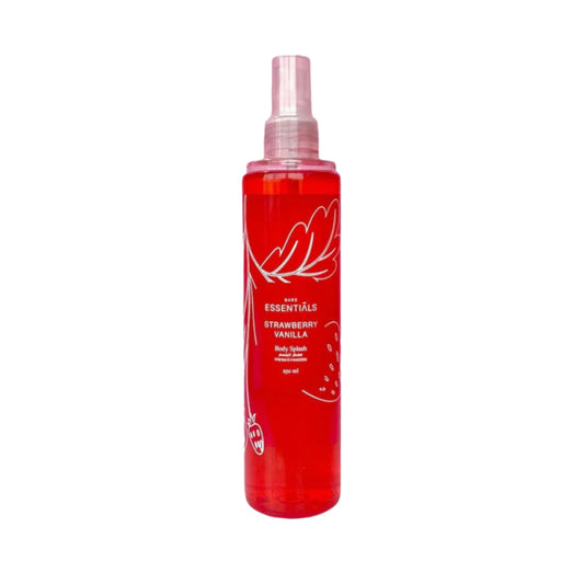 Essentials Strawberry vanilla Body Splash Body Mist - XOXO cosmetics