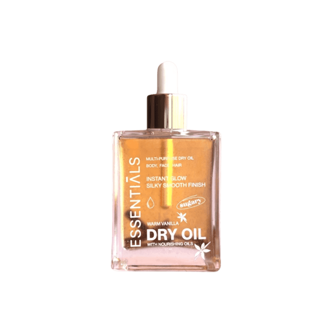Essentials Warm Vanilla Dry Oil - 50ml Body Oil - XOXO cosmetics