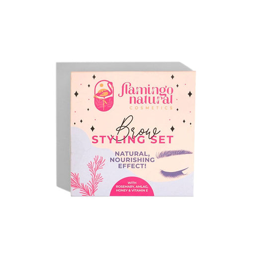 Flamingo Natural Brow Styling Set Eyebrow - XOXO cosmetics