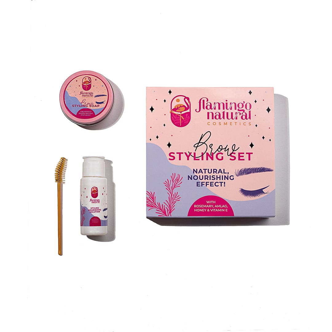 Flamingo Natural Brow Styling Set Eyebrow - XOXO cosmetics