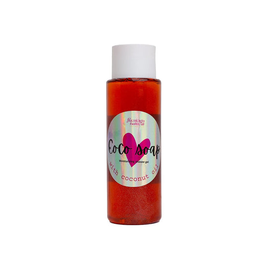 Flamingo Natural COCO Moisturizing Shower Gel Bubble Gum Shower Gel - XOXO cosmetics