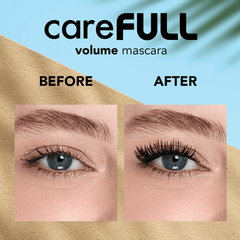 Flormar Carefull Volume Mascara - 000 Black Mascara - XOXO cosmetics