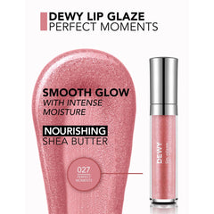 Flormar Dewy Lip Glaze - 027 Perfect Moments Lip Gloss - XOXO cosmetics