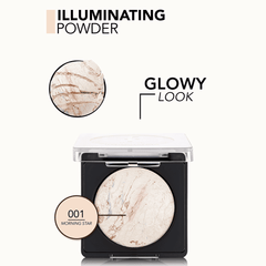 Flormar Illuminating Powder - 001 Morning Star Powder - XOXO cosmetics