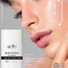 GELLO 50 SPF Sunscreen Sun Stick UV Shield Sunblock - XOXO cosmetics