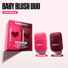 Huda Beauty Baby Blush Duo - Intense Mocktail 2 × 2ml Blush - XOXO cosmetics