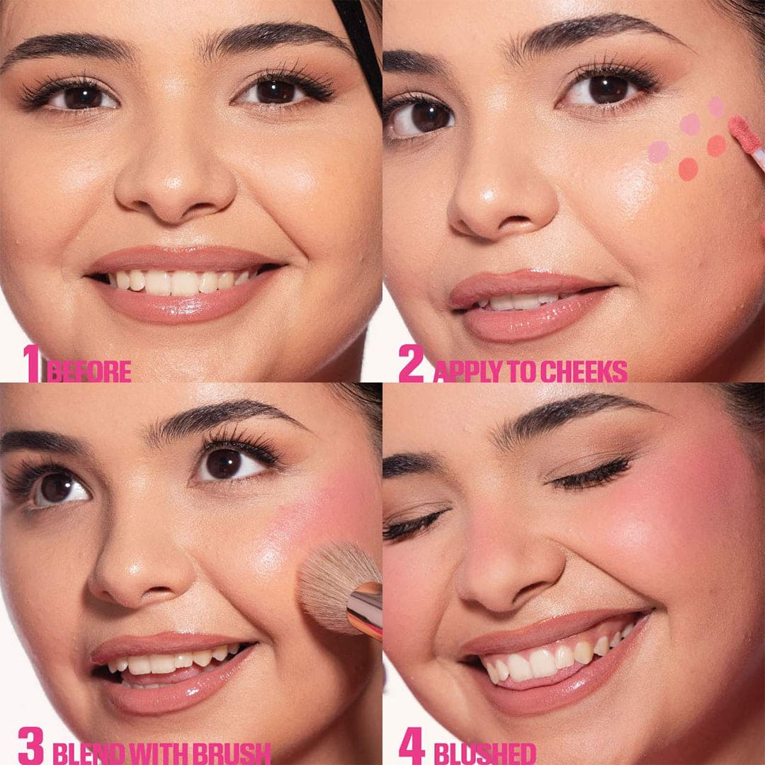 Huda Beauty Baby Blush Duo - Rose & Berry - 2 x Blush Filter Liquid Blush Blush Set - XOXO cosmetics