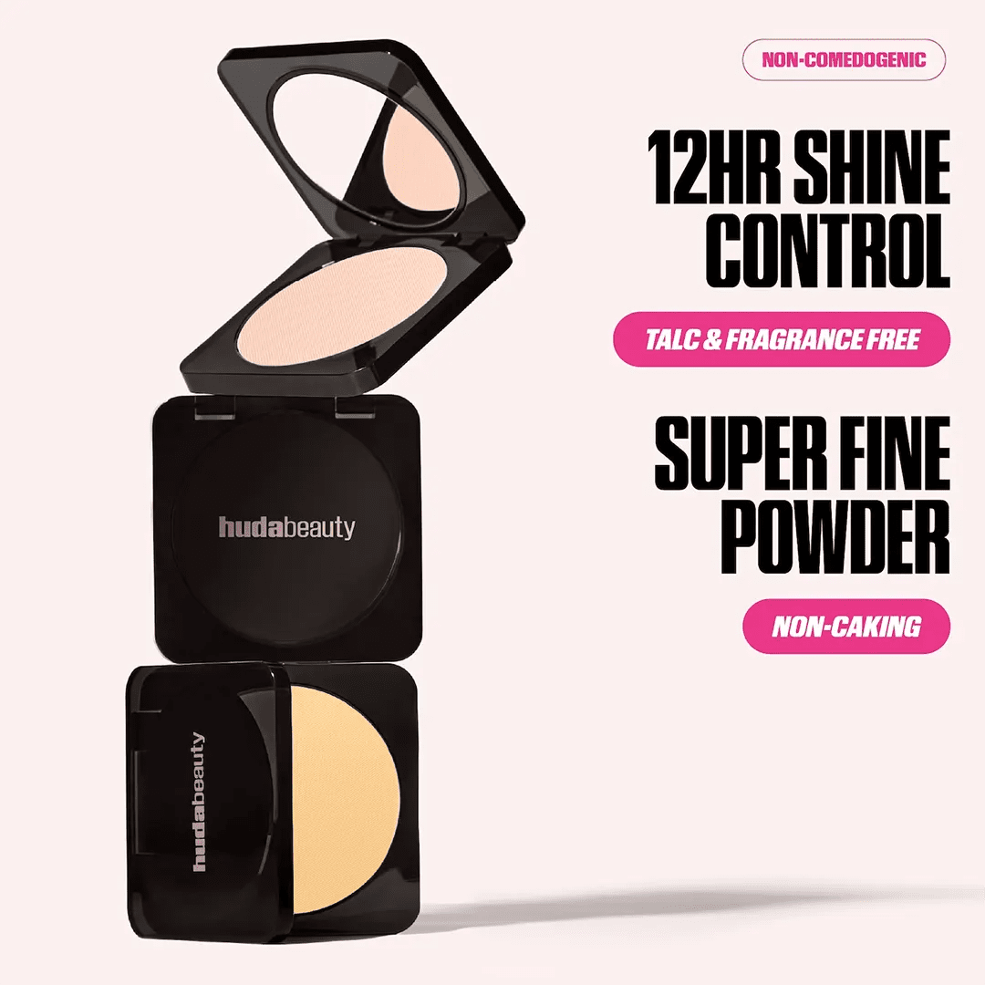 Huda Beauty Easy Bake Pressed Airbrush Matte Pressed Powder Powder - XOXO cosmetics