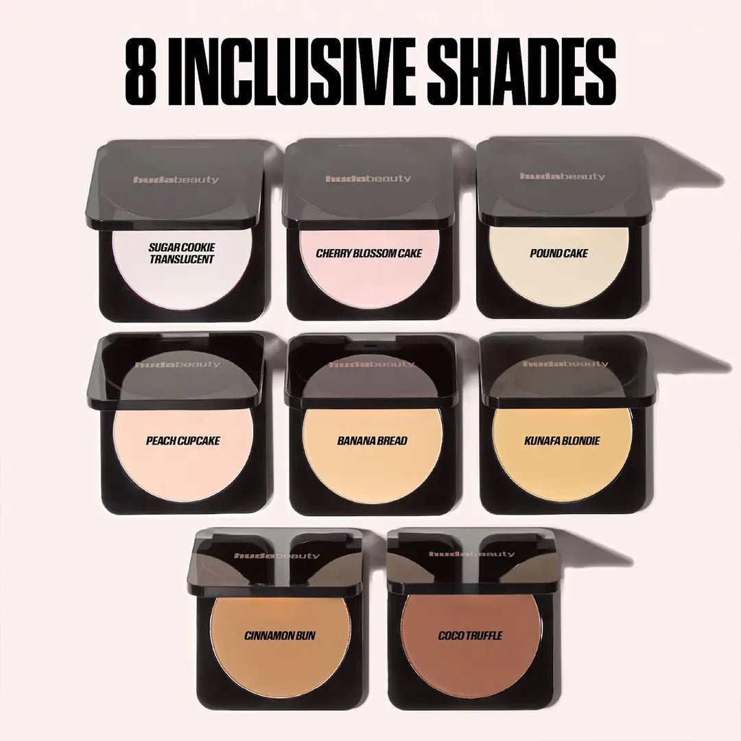 Huda Beauty Easy Bake Pressed Airbrush Matte Pressed Powder Powder - XOXO cosmetics