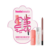 Huda Beauty Habibti Face And Lip Set - LIMITED EDITION Makeup Set - XOXO cosmetics