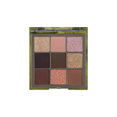 Huda Beauty Haze Obsessions Eyeshadow Palette - Khaki Eyeshadow - XOXO cosmetics