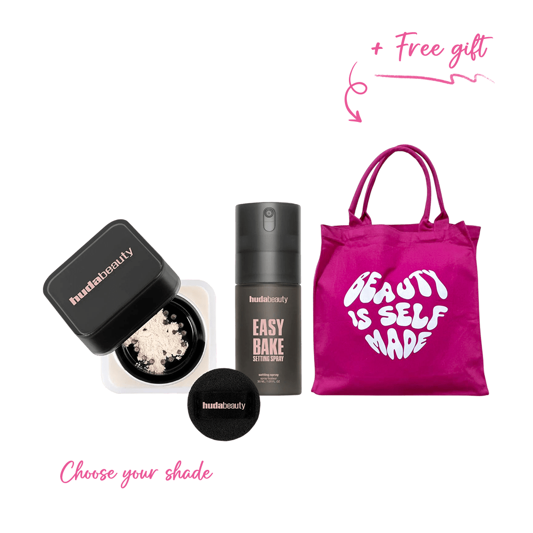 Huda Beauty Power Pink Bundle Bundle - XOXO cosmetics